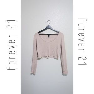 Forever 21 Crop Top Sweater